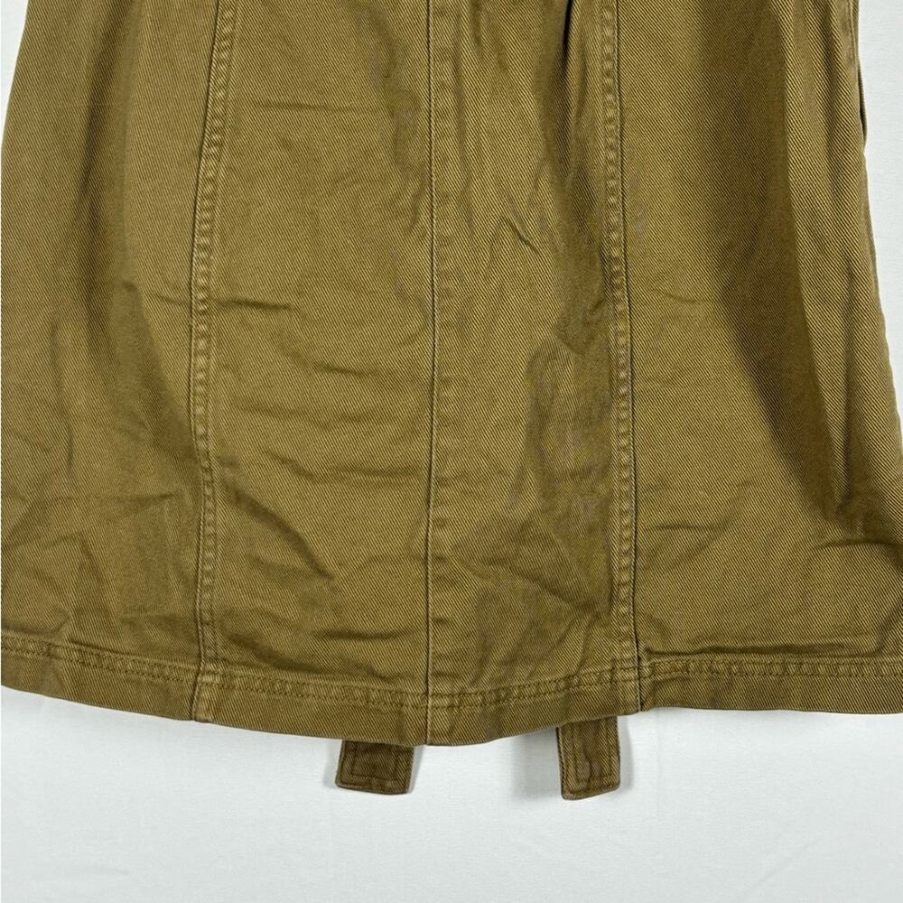 Banana Republic Skirt Paperbag Twill Khaki- size 6 - Picture 10 of 12